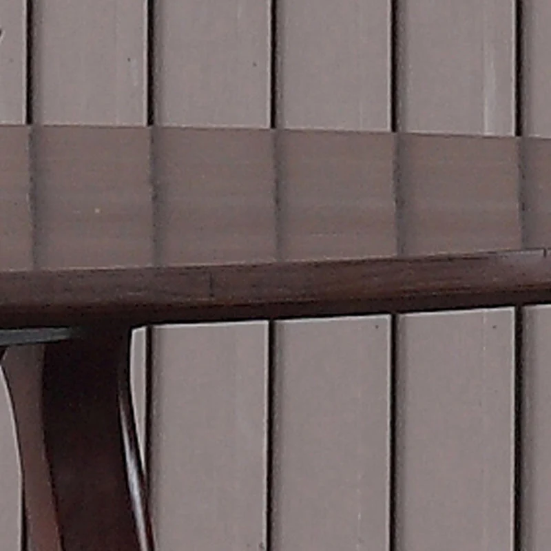 Tavolo da pranzo moderno legno massello Tavolo da pranzo con base rotonda su piedistallo per la casa Clearhalo