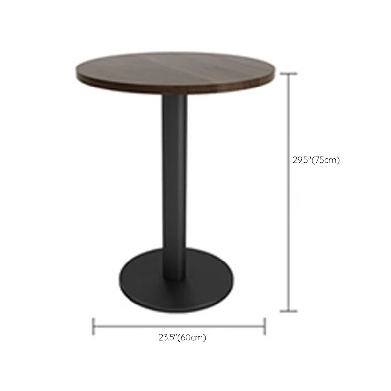 Tavolo da pranzo moderno legno Tavolo da pranzo metallo per uso domestico Clearhalo