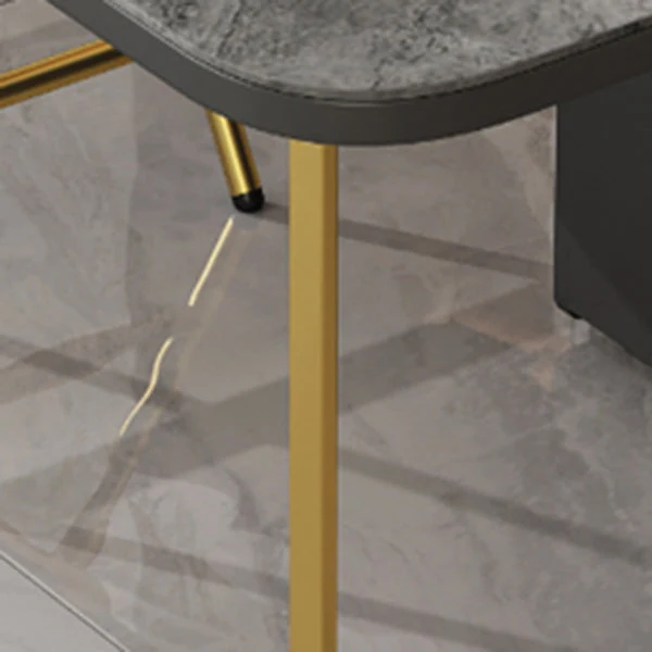 Tavolo da pranzo moderno pieghevole rettangolare con piano legno e contenitore Clearhalo