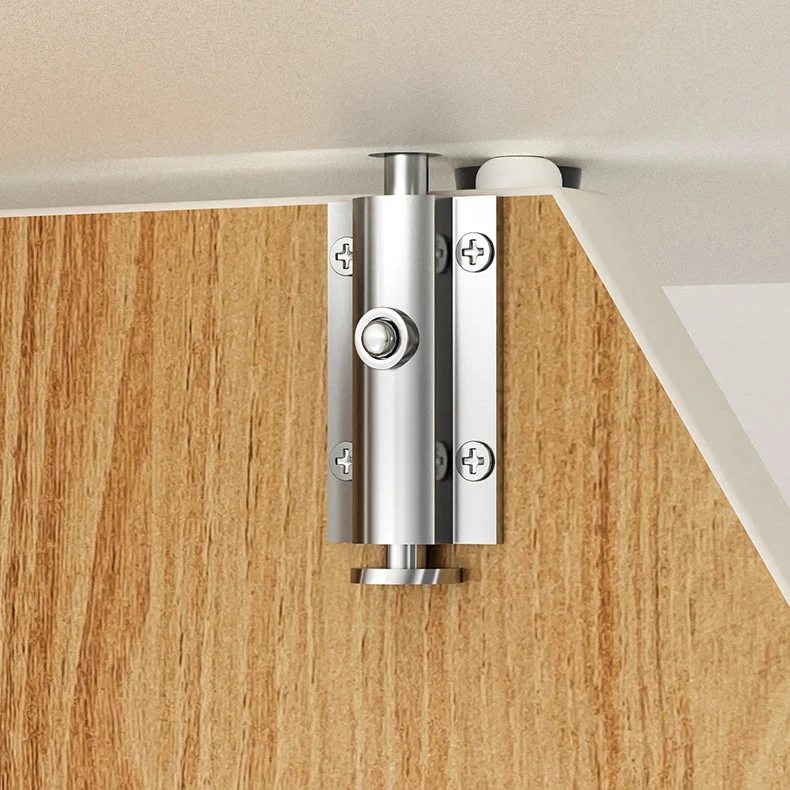Tavolo da pranzo moderno pieghevole rettangolare legno con contenitore Clearhalo