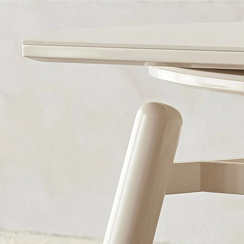 Tavolo da pranzo moderno pietra Tavolo da pranzo con 4 gambe rovere per sala da pranzo Clearhalo