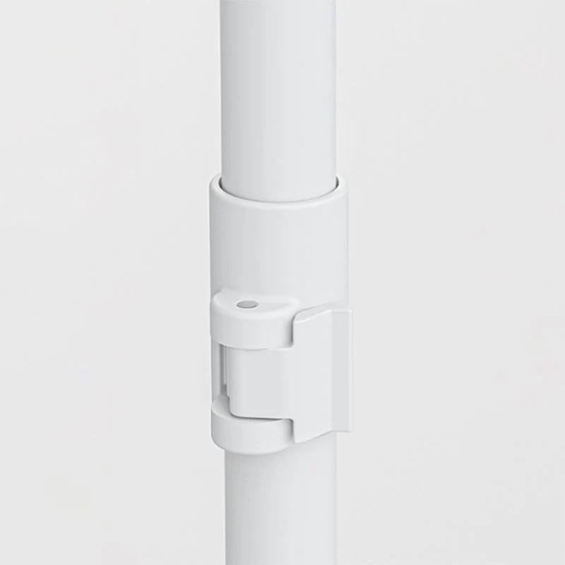 Tavolo da pranzo moderno quadrato con piano plastica e 4 gambe metallo per soggiorno Clearhalo
