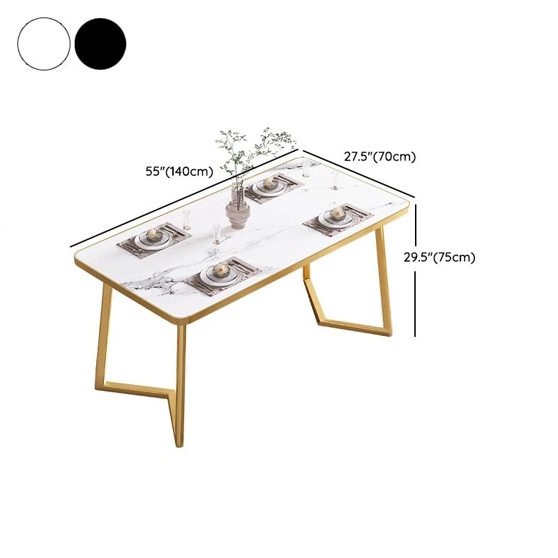 Tavolo da pranzo moderno rettangolare con piano legno con base doppio piedistallo Clearhalo