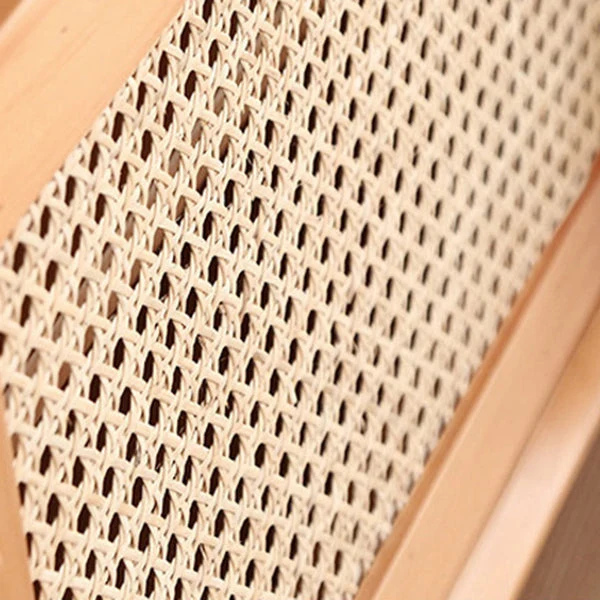 Tavolo da pranzo moderno da sala da pranzo legno massello di pino, collezione con base naturale Clearhalo