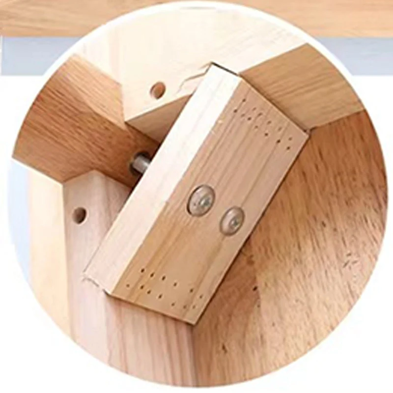 Tavolo da pranzo moderno Tavolo da pranzo con gambe legno di gomma naturale e piano bianco Clearhalo