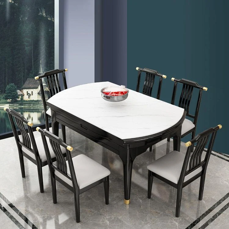 Tavolo da pranzo moderno Tavolo da pranzo legno massello 4 gambe Clearhalo