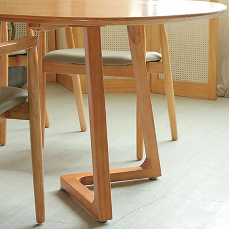 Tavolo da pranzo ovale Simplicity Tavolo legno massello per sala da pranzo Clearhalo