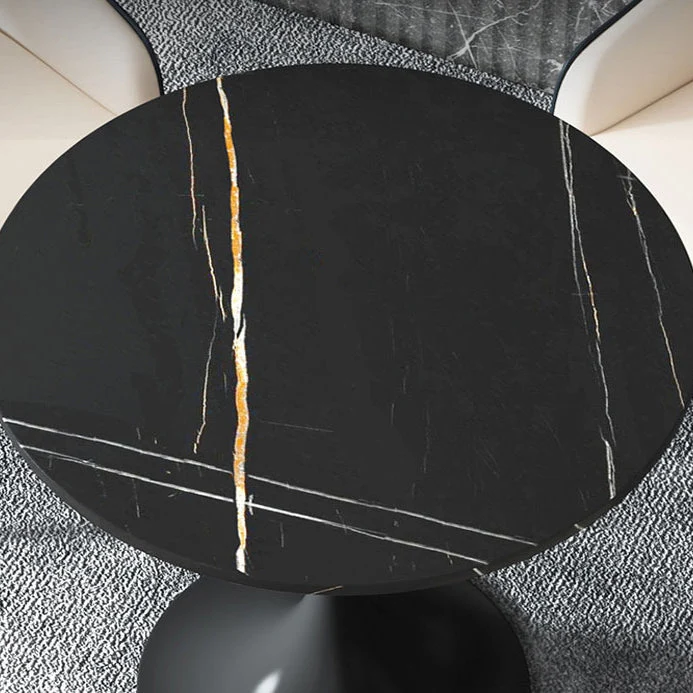 Tavolo da pranzo pietra Tavolo da pranzo moderno con base metallo Clearhalo