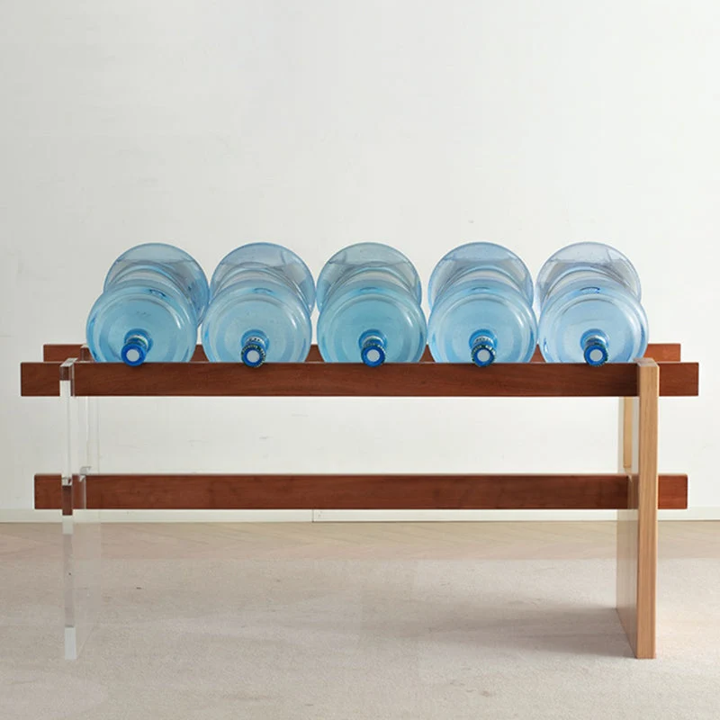 Tavolo da pranzo rettangolare legno massello di ciliegio con base su cavalletto Clearhalo