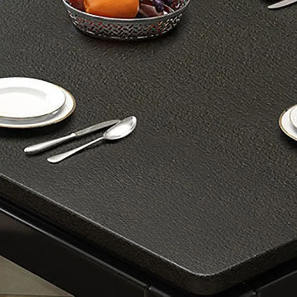 Tavolo da pranzo rettangolare Simplicity Collezione da sala da pranzo pietra con 4 gambe Clearhalo
