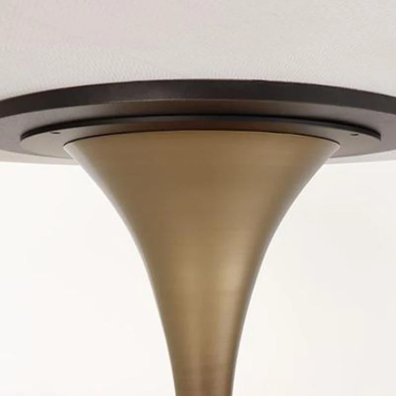 Tavolo da pranzo rotondo pietra Tavolo da pranzo con base Tulip per sala da pranzo Clearhalo
