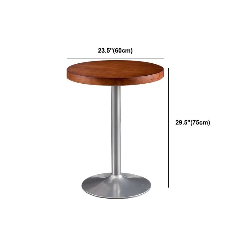 Tavolo da pranzo stile industriale Tavolo legno massello per sala da pranzo Clearhalo