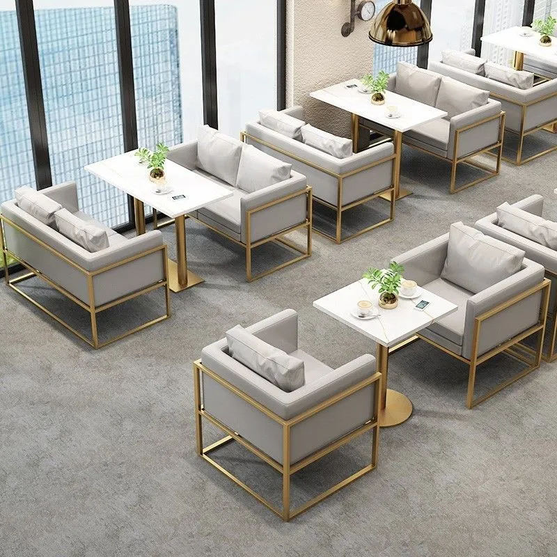 Tavolo da pranzo stile industriale Tavolo pietra sinterizzata per sala da pranzo Clearhalo