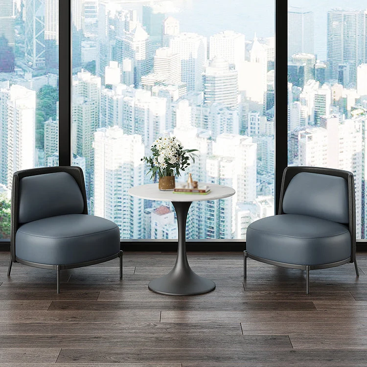 Tavolo da Pranzo Stile Moderno Tulip Tavolo Pietra Sinterizzata per Sala da Pranzo Clearhalo