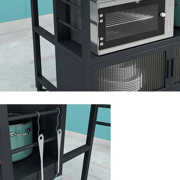 Tavolo di preparazione marmo con contenitore Tavolo moderno ad isola per cucina Clearhalo