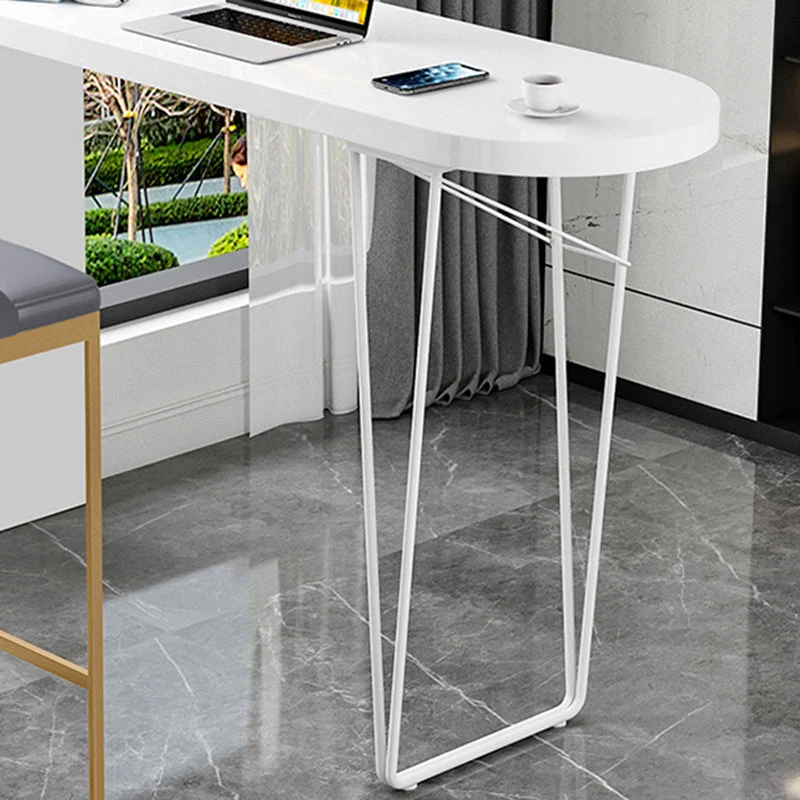 Tavolo da pub ad altezza speciale legno stile contemporaneo per interni Clearhalo