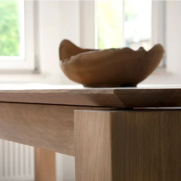 Tavolo rettangolare legno di pino per ristorante Tavolo da pranzo moderno con 4 gambe Clearhalo