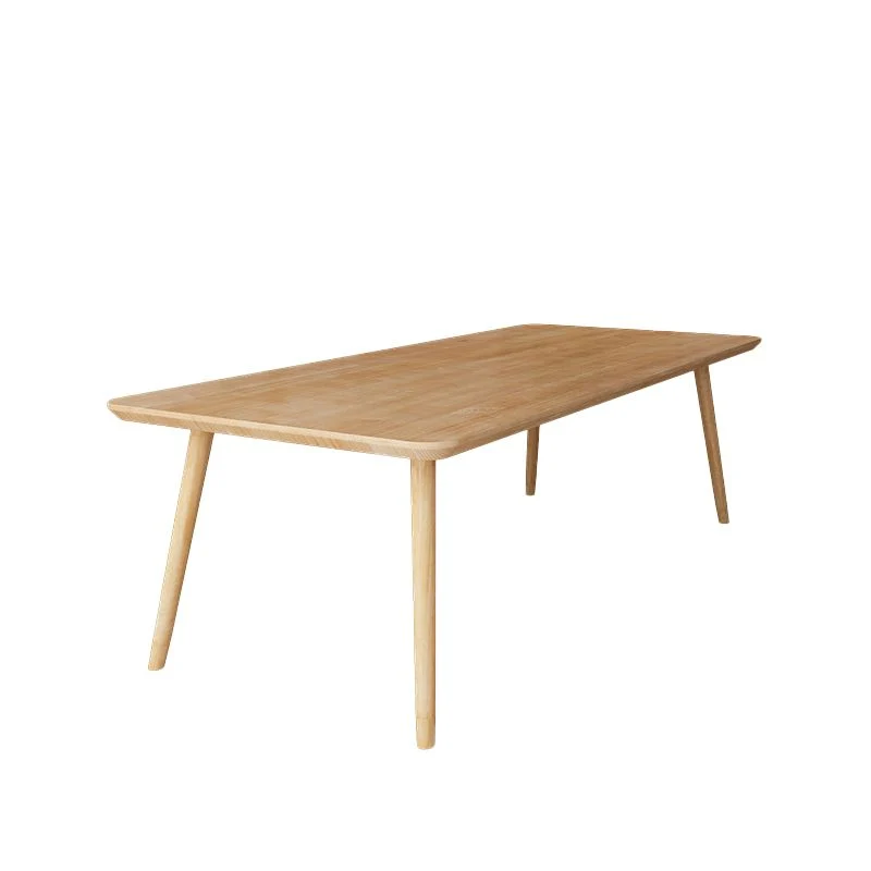 Tavolo da riunione per ufficio stile moderno, scrivania legno massello 4 gambe Clearhalo
