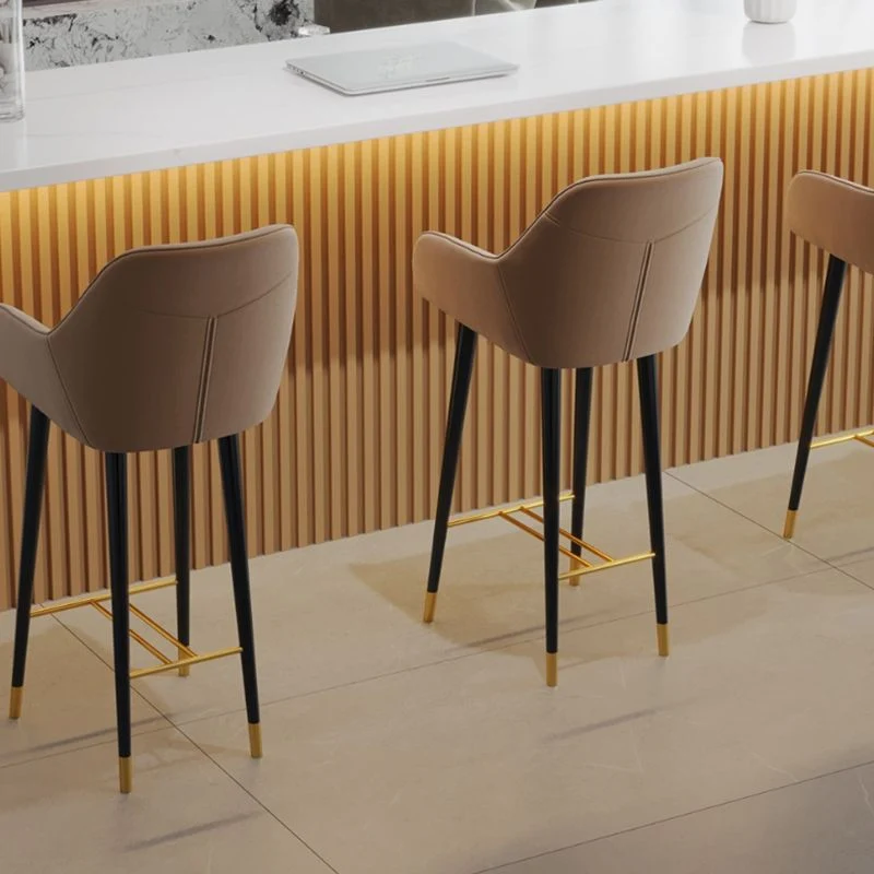 Tavolo sgabello da bar rettangolare pietra moderno e contemporaneo per soggiorno Clearhalo