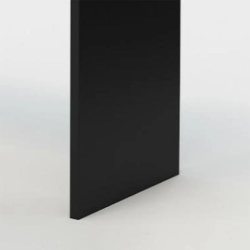 Tavolo da ufficio per laptop forma libera, scrivania legno grigio/nero/bianco Clearhalo