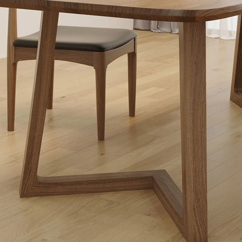 Tavolo da ufficio rettangolare legno massello Tavolo da scrittura stile moderno Clearhalo