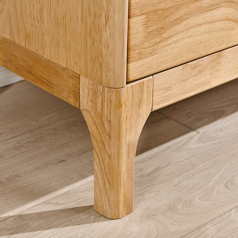 Vetrina moderna rovere con ante vetro e cassetto per soggiorno Clearhalo