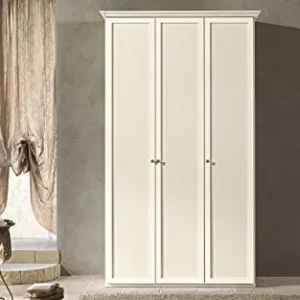 Armadio 3 Ante battenti. Patinato Beige (cm. 148 x 55 x 251h) Dafne Italian Design