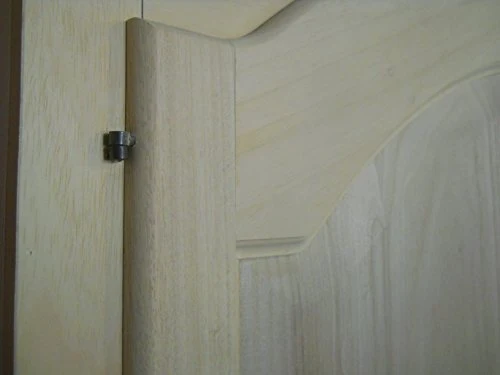 DELPA MOBILI Armadio 2 Ante Cappello di Gendarme Legno Naturale