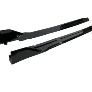 Diffusori Sotto Minigonne BMW Serie 3 G20 / G21 conversione Competitive Nero lucido