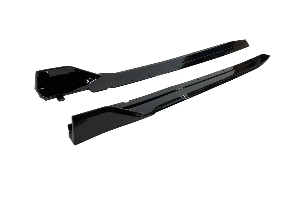 Diffusori Sotto Minigonne BMW Serie 3 G20 / G21 conversione Competitive Nero lucido