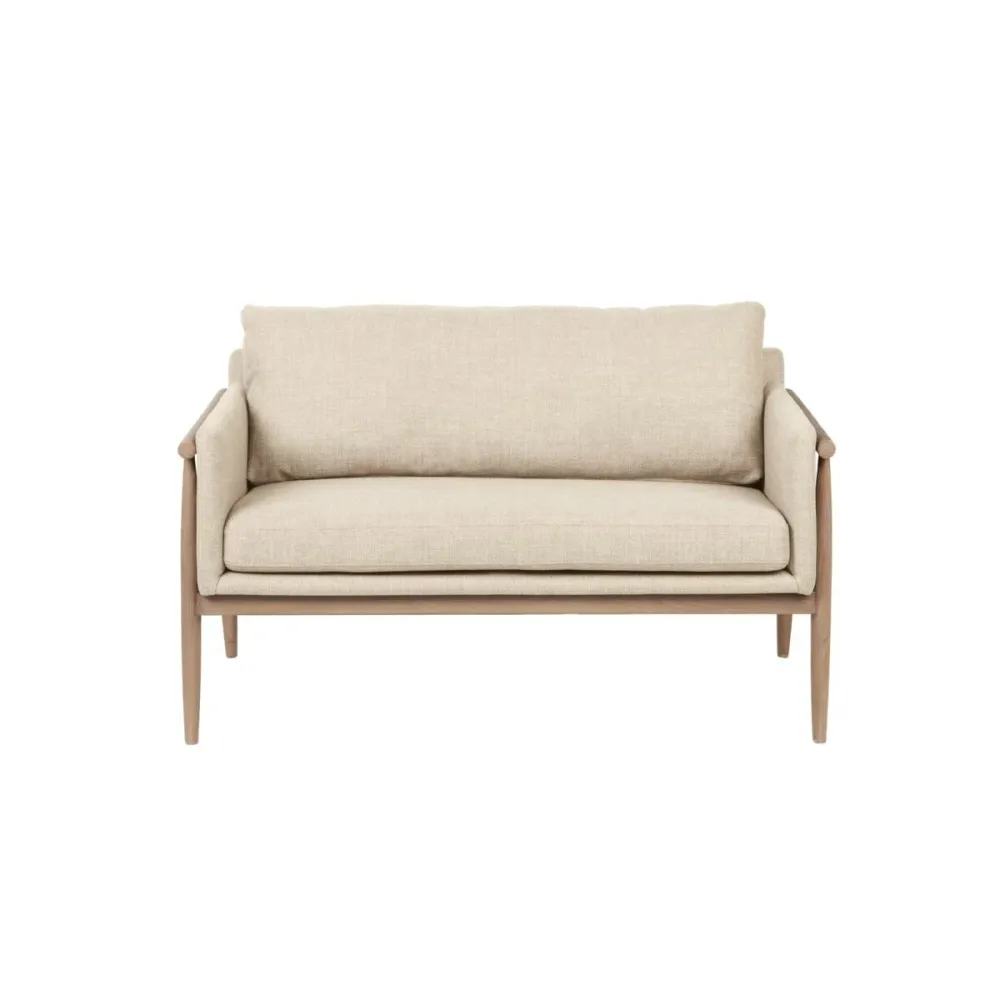 Divano Home ESPRIT Bianco Città Decapaggio 126,5 X 75 X 79 CM