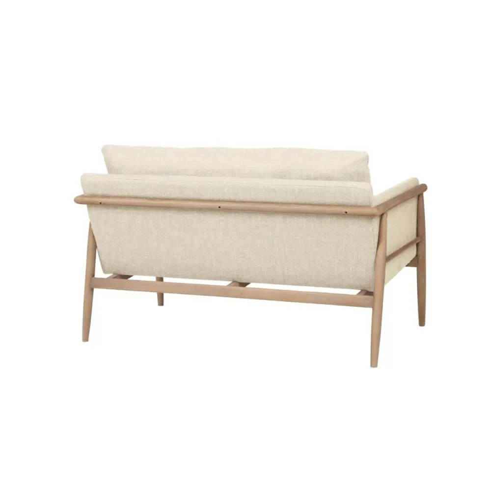 Divano Home ESPRIT Bianco Città Decapaggio 126,5 X 75 X 79 CM