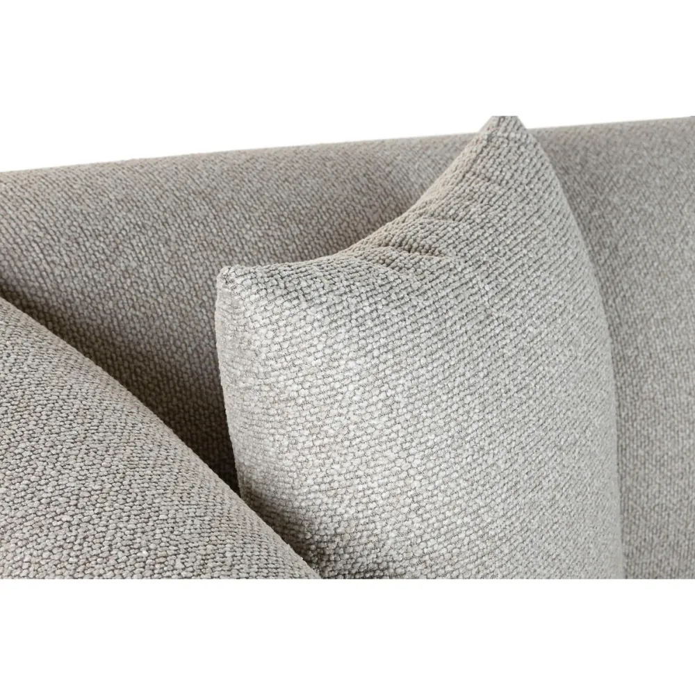 Divano Home ESPRIT Marrone Beige Scandi 220 x 95 x 77 cm