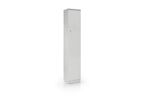 Dmora Armadio 1 Anta, Legno Chiaro, 31 x 34 x 183 cm
