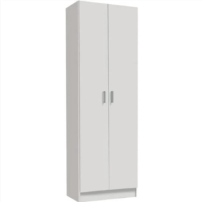 Esidra Armadio Guardaroba per cameretta, 2 Ante, Azzurro, 90 x 200 x 52 cm Dmora