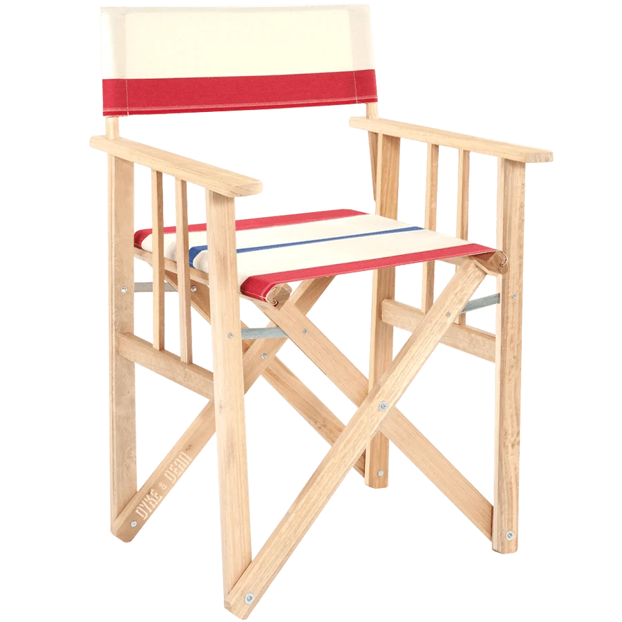SEDIA REGISTA CLASSICA COLORI RIGHE DYKE & DEAN