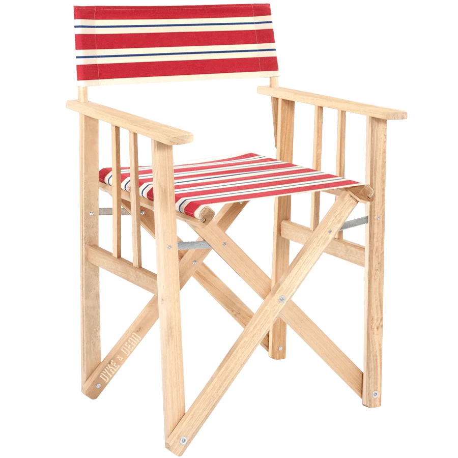 SEDIA REGISTA CLASSICA COLORI RIGHE DYKE & DEAN