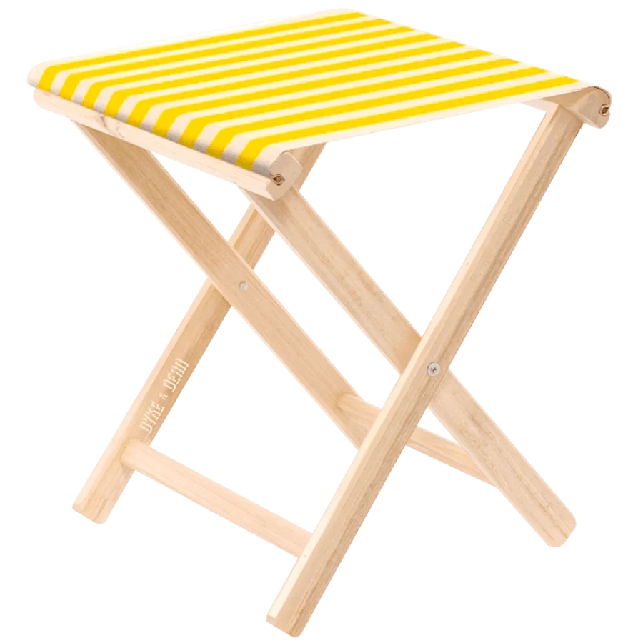 SGABELLO REGISTA CLASSICO COLORI RIGHE DYKE & DEAN
