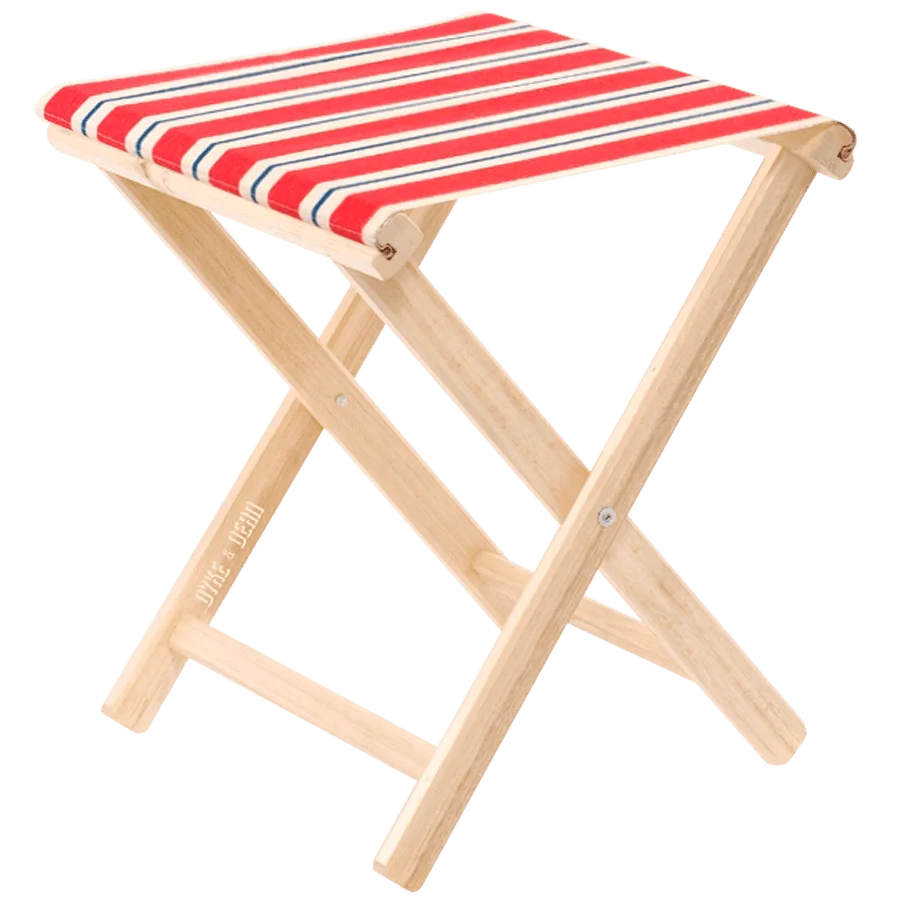 SGABELLO REGISTA CLASSICO COLORI RIGHE DYKE & DEAN