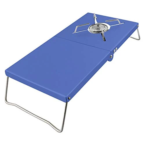 Tavolo termico pieghevole Tovelent o singolo bruciatore 1 unità, multiuso leggero, compatibile con 4 tipi di bruciatori, f...