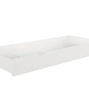 Erst-Holz Cassettone Bianco Porta Oggetti per i Nostri Letti 90x200 Pino massello 90.10-S4W