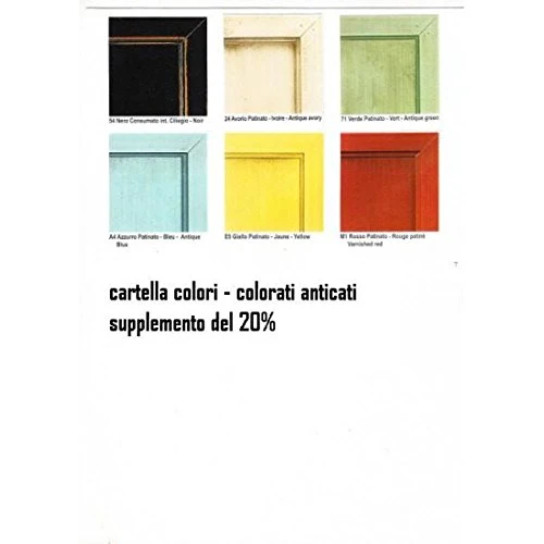 Estea Mobili - ARMADIO 2 ANTE SCORREVOLI LEGNO COL LACCATO AVORIO ANTICATO - codluis 1085 - 1085F EsteaMobili