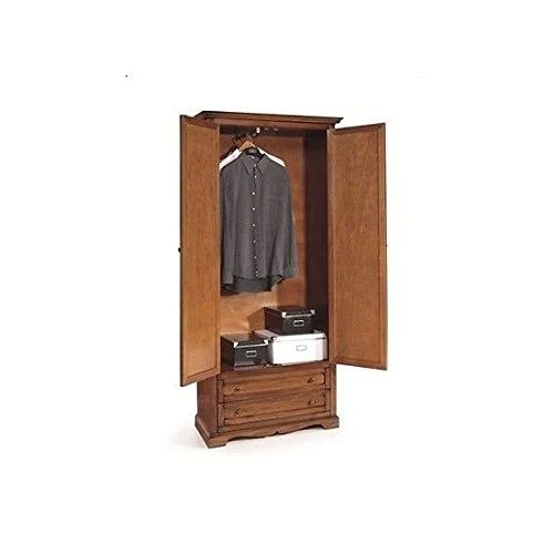 EsteaMobili Mobile Legno Armadio 2 Ante 2 CASSETTI Arte POVERA