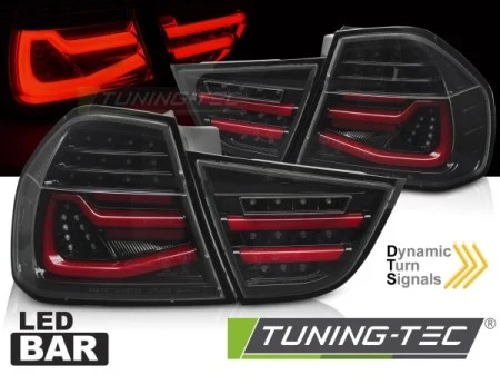 Fanali Posteriori LED BAR BLACK Sequenziali per BMW Serie 3 E90 09-11