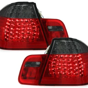 Fanali Posteriori LED BMW Serie 3 E46 Limousine 4 Porte (1998-2001) Rosso Fumè