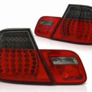Fanali Posteriori LED BMW Serie 3 E46 Coupe 2 Porte (04.2003-2005) Rosso Fumè