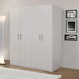 FELVER CASA & CO SRL Armadio 4 Ante Bianco Opaco