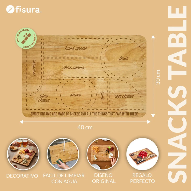 FISURA Tavola per aperitivo