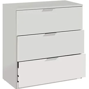 FORES HABITAT Cassettone Camera cassettiera Bianco cm 77x38x80h