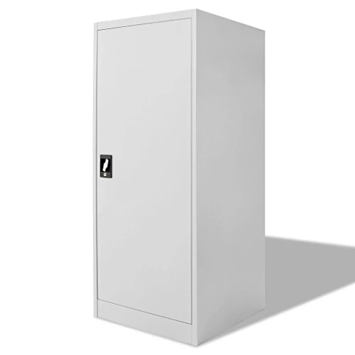 FZYHFA - Armadio sella acciaio, 60 x 60 x 140 cm, colore: Grigio